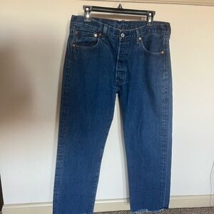 Levi's Classic Indigo Straight Jeans